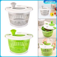 [Ahagexa] Fruit Washer Cooking Multiuse 360 Rotate Vegetable Dryer Vegetable Washer Dryer for Onion Lettuce Vegetables Spinach Fruit