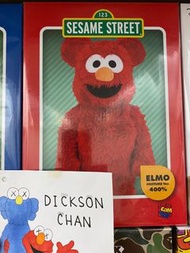 Bearbrick 400% 芝麻街 Elmo