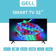 [RAYA SALE] GELL Smart TV / Digital TV 32 inch LED TV With Android TV / WiFi / YouTube /