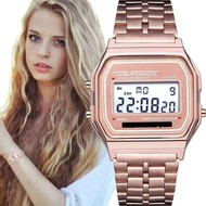 [New Product] Electronic Watch Casino Fashion Watch Multi-Function Student Watch Steel Band [Hot-Sel
