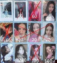 jisoo 小卡 blackpink小卡