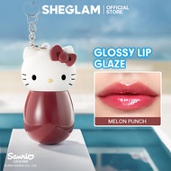 Hello Kitty X SHEGLAM Poolside Perfection Glossy Lip Glaze Shiny Liquid Lipstick Pengilat Bibir