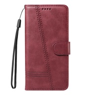 Line Leather Case for Huawei Honor 200 100 70 20 10 8s Magic 6 5 Pro Lite 5G Flip Wallet Card Slot L