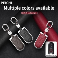 Cover Kunci Perodua Myvi 2018 - 2021 Alza Axia 2018 - 2022 Aruz Bezza 2018 - 2026 Cowhide Car Key Ca