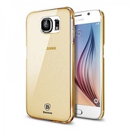 Baseus Samsung Galaxy S6 Transparent Super Soft PC Ultra Thin Sky Case (Gold )