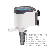 SOBO AQ-038 LED Aquarium Power Head Submersible Pump