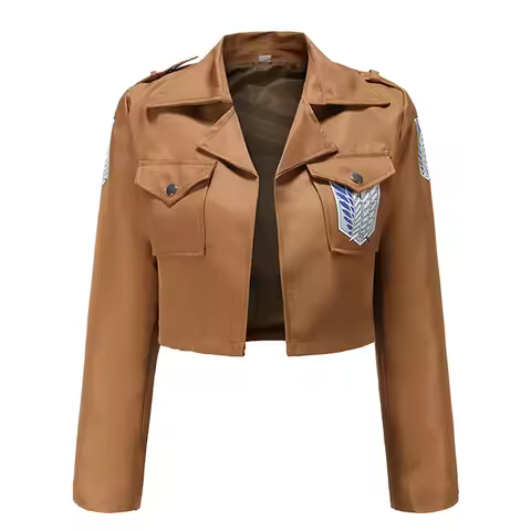 Anime Role-playing Investigation Soldier Jacket Clothing Jacket Free Wing Men's and Women's Jacket D