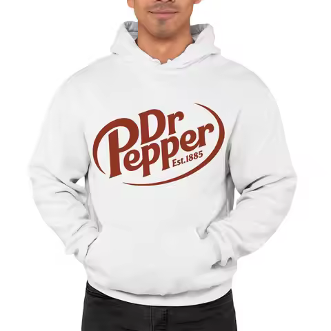 Cartoon Novelty Beautiful Cute Dr Pepper print Hoodies Sweatshirts Men/Women Sweatshirt Fashion Casu