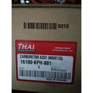 Honda Wave 125 Carburetor 100% Ori Thai /C70/Gbo/Ex5 Dream