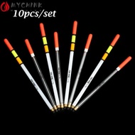 CHINK 10Pcs/Set  Waggler Fishing Floats Tube Peche 2.0/3.0G  Tackle Accessories