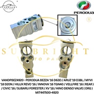 BEZZA '16 D63D/ARUZ '19 D38L/MYVI '18 D20N/HILUX REVO '16/HINO DENSO VALVE ( ORG ) MIT447500-4920