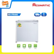 Aconatic ตู้เย็นมินิบาร์ ขนาด 1.7 คิว ความจุ 46 ลิตร รุ่น AN-FR468 (รับประกัน 3 ปี)