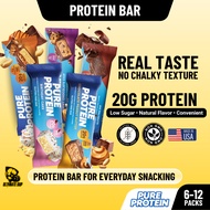 Pure Protein, Protein Bar, Delicious High Protein for Everyday Energy, Build Muscle, 6 - 12pcs