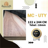Triplek / Plywood 18mm MC (122 x 244 cm) Grade UTY