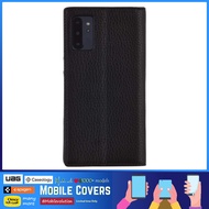 [sgseller] Case-Mate - Samsung Galaxy Note 10+ Case - Wallet Folio - 6.8" - Black Leather - [Black Leather]  Case