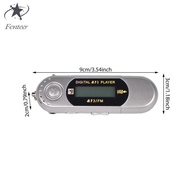 [Fenteer] Sliver 4GB USB MP4 MP3 Music Video Player Recording with FM Radio eBook