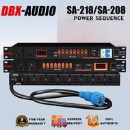 DBX-AUIDO SA-208/SA-218 professional 8+2 power sequencer 8 ช่องจ่ายไฟที่ควบคุมได้ + 2 ช่องจ่ายไฟเสริ