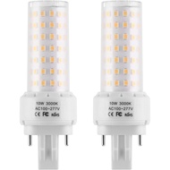 Palam dan Mainkan Mentol Lampu LED Asas GX23-2, Mentol PL LED 2Pin Putih Hangat 3000K, Setara CFL 13