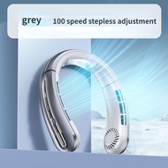 New Hanging Neck Fan 5000mah Portable Rechargeable Silent Fan 100 speed Bladeless Fan Neck Fan Coole