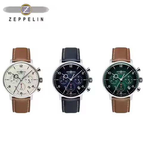 Fashion Zeppelin Hindenburg Series Quartz Machine Men's Retro Business Leisure Men's Watch Fashion W