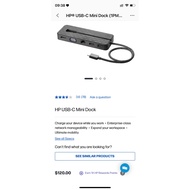 CONNECT EXTENSION DEVICE - HP USB-C Mini Dock sn 1cw8132836 Genuine product, beautiful, can be charg