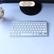 [Loviver] Slim Korean 78 Keys Wireless Bluetooth Keyboard for iOS Android Lightweight