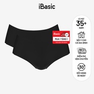 Pack 2 quần lót nữ su không đường may iBasic lưng cao không lộ viền free cut phom hipster V029-PA2