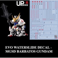 [EVO] Waterslide Decal - [MGSD02] MGSD ASW-G-08 Barbatos Gundam (Fluorescent)