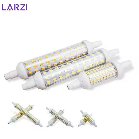 2-10pcs LED R7S Tube Bulb 78mm 118mm 135mm 220V SMD 2835 Replace Halogen Lamp 6W 9W 12W J78 J118 J13