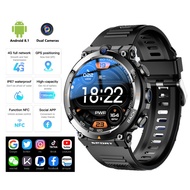 EranTech 4G 5G LTE Net 16G GPS NFC Wifi Smartwatch Download APP Dual Camera Video Calls Men Google Play SIM Card Smart Watch H10