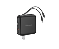 VEGER Powerbank 15000mAh รุ่น P15 พาวเวอร์แบงค์ แบตสำรอง น้ำหนักเบา มีระบบป้องกันกระแสไฟเกิน ออกใบกำ