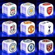 HOT Premier League MCI MUN Chelsea Liverpool Arsenal Alarm Clock LED Colorful Discoloration Accessories Props Collection