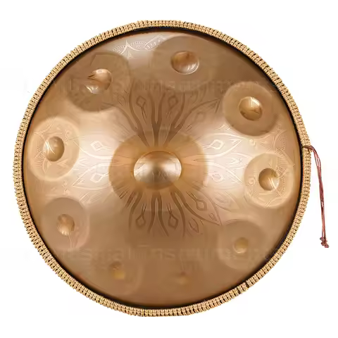 High End D Minor Steel Tongue Drum, Sound Healing, Handpan Drum, Percussion Instruments, Gift, 9, 10