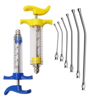 1 Set of Bird Feeding Syringe Kit 10ml/20ml With 6 Pcs Curved Gavage Tube Parrot Pigeon Pet Bird Sup