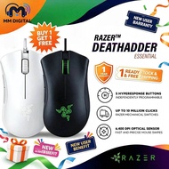 Razer DeathAdder Essential Wired Gaming Mouse – 6400 DPI Optical Sensor, 5 Programmable Buttons, 100