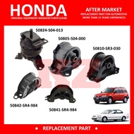 HONDA JAPAN  HONDA CIVIC 1996 EK3 EK4 EJ7 1.6 SO4 / CRV S10 RD1 ENGINE MOUNTING 5PCS