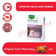 APPETON FOLIC ACID 400mcg 90 TABLETS