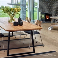 Square Learning Conference Table Meeting Guest Desk Computer Desk Household Workbench Simple Long Ta