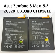 Asus Zenfone3 Zenfone 3 Max 5.2 ZC520TL X008 / X008D / X008DB C11P1611 Battery @ 4130mAh