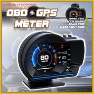 P6 OBD Gauge Meter OBD2 Meter OBD+GPS P6 OBD2 DIGITAL METER for PROTON PERODUA myvi axia bezza HONDA