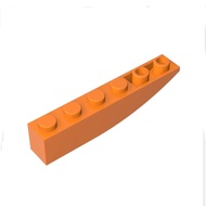 2pcs 42023 500 41763 Bricks Slope Curved 6 x 1 Inverted Compatible Bricks Building Blocks Particle T