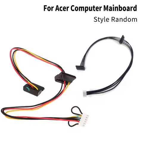 6Pin to 2-Port SATA Power Connector Cable for Acer Nitro N50-610 Disco Duro ATX PSU Hard Drive Socke