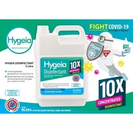 『Ready Stock』Hygeia 10 X  Concentrated Disinfectant 5liter 消毒液