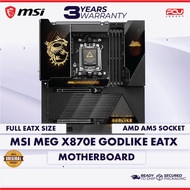 MSI MEG X870E GODLIKE EATX AM5 MOTHERBOARD (3 YEARS WARRANTY)