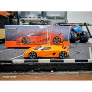 Diecast Tarmac Koenigsegg CC850 Orange