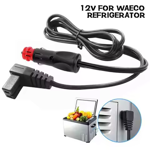 12V DC Power Cable Line Cord Cigarette Lighter Plug Fit For Car Refrigerator Fridge Freezer Waeco CF