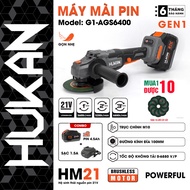 Máy mài pin Pin HUKAN AGS-6400 3 Cấp tốc độ Có tính năng chống khởi động lại Chân Pin Thông Dụng