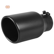 Bolt-on Installation 3 Inch Inlet Black Exhaust Tip 3 X 4.5 X 9 Black Paint Finish