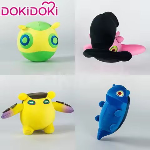 Gekko Wingman Mosh Dizzy Thrash Cosplay Props Game DokiDoki Gekko Cute Pets Props Gekko Wingman Cosp