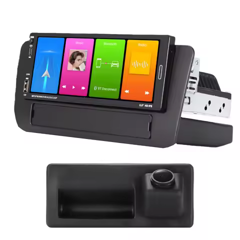 Android Auto Car radio Wireless Carpaly GPS Navigation+HD camera For Audi A1 8X 8X1 8XK 8XF Q3 8U MM